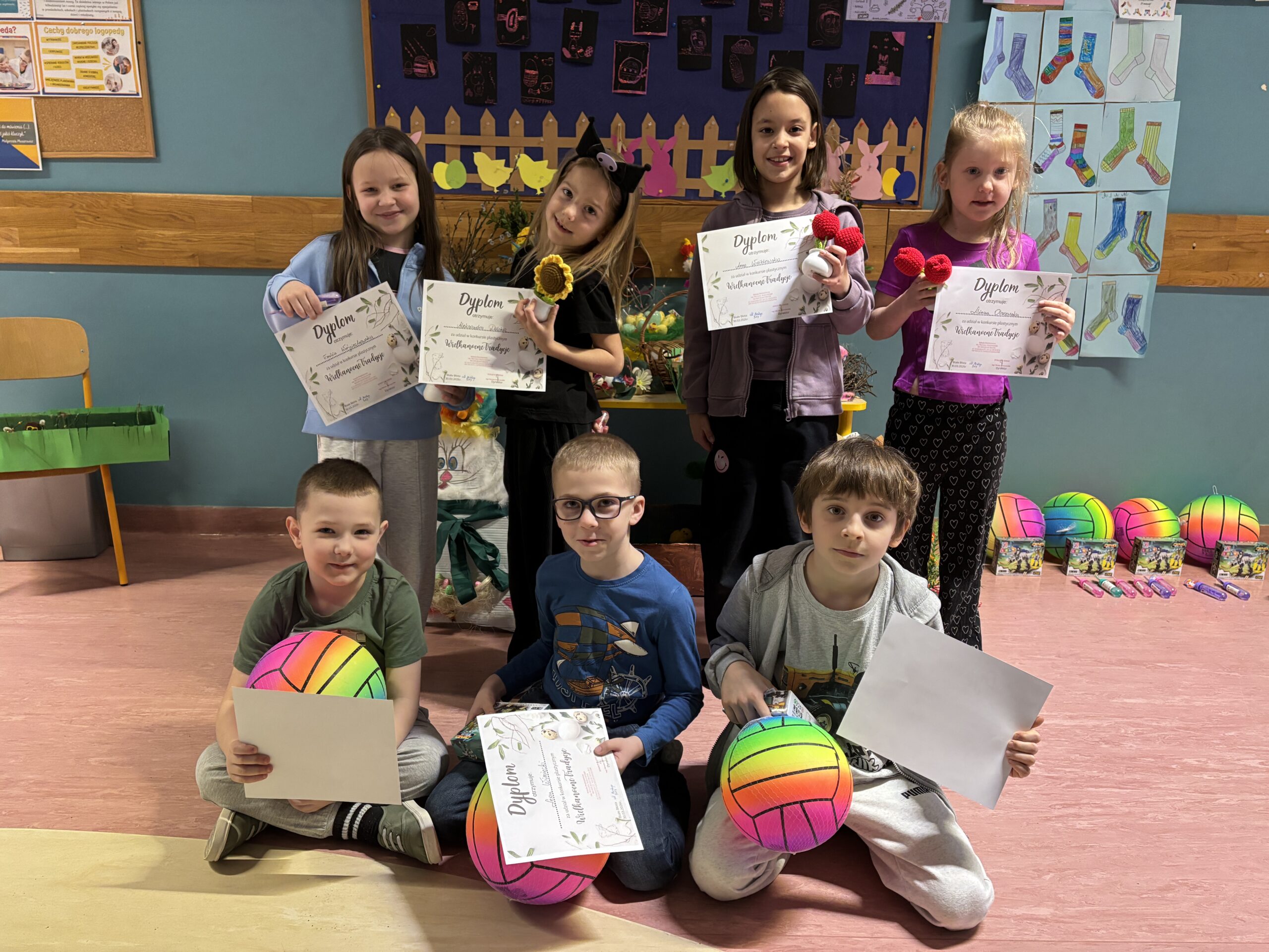 Finał konkursu „Wielkanocne tradycje” w opiece przedszkolnej.